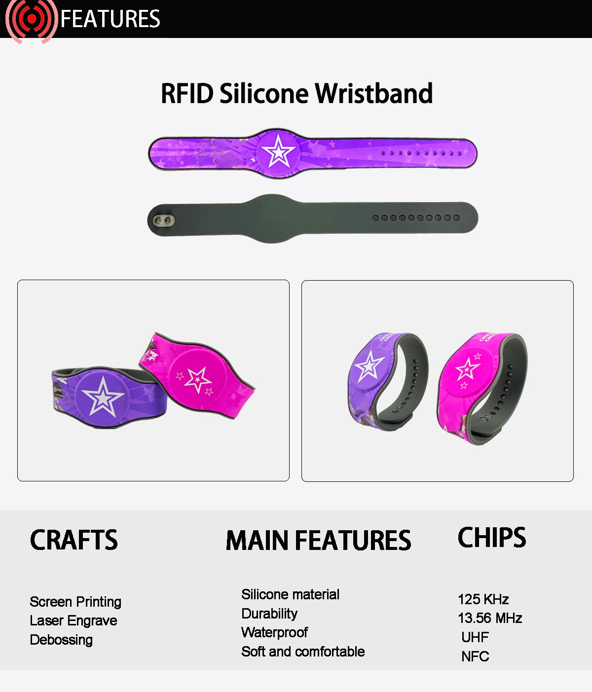 Bracciale RFID